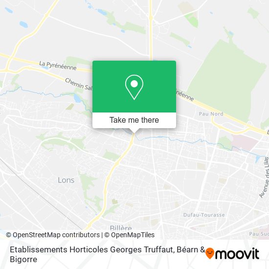 Etablissements Horticoles Georges Truffaut map