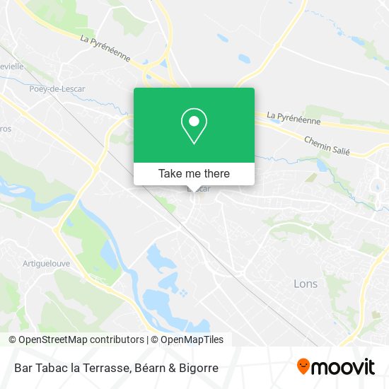 Bar Tabac la Terrasse map