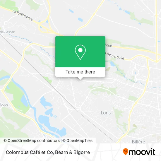 Colombus Café et Co map