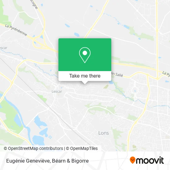 Eugénie Geneviève map