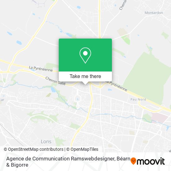 Agence de Communication Ramswebdesigner map