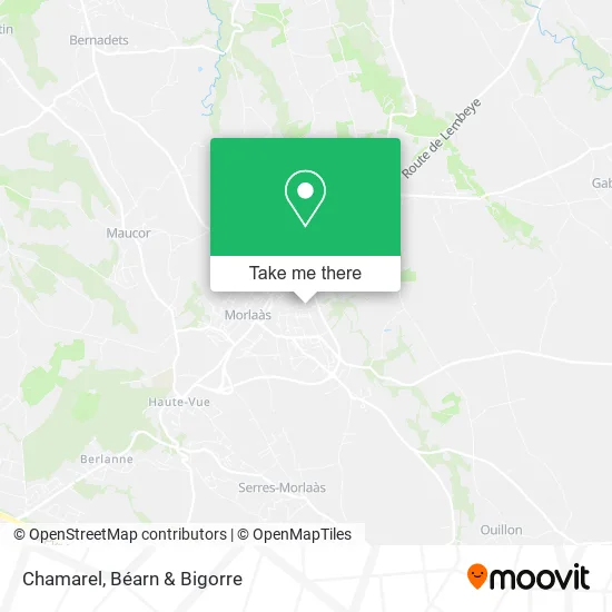 Chamarel map