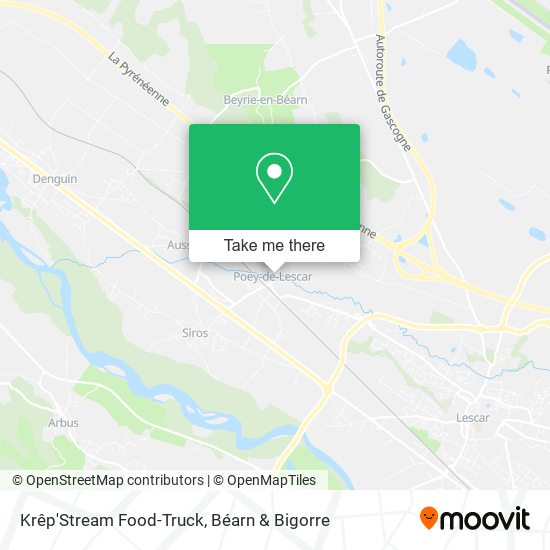 Krêp'Stream Food-Truck map
