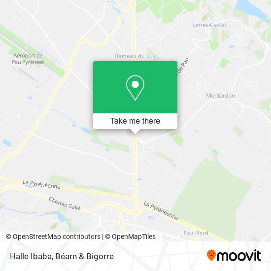 Halle Ibaba map