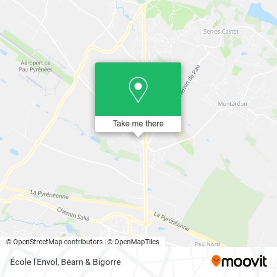 École l'Envol map
