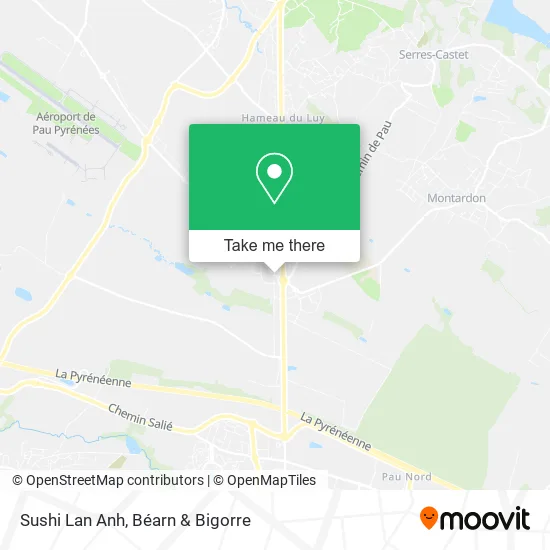 Sushi Lan Anh map