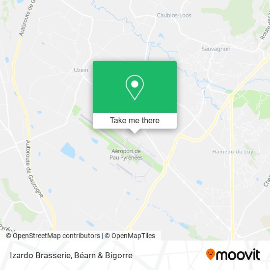 Izardo Brasserie map