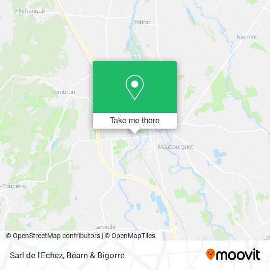 Sarl de l'Echez map