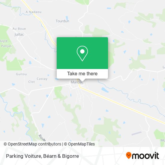 Parking Voiture map