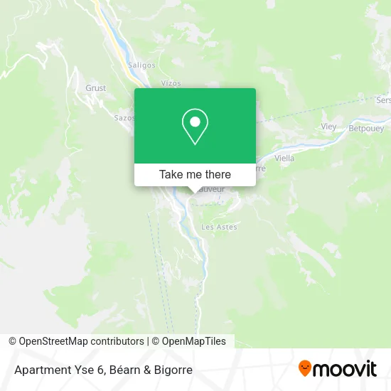 Apartment Yse 6 map