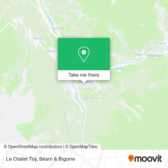 Le Chalet Toy map