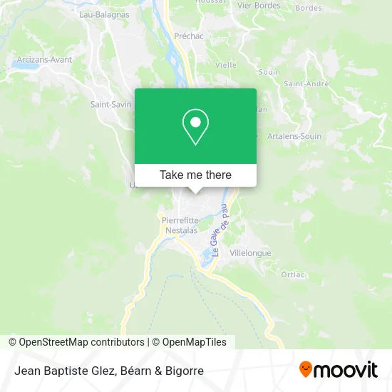 Jean Baptiste Glez map
