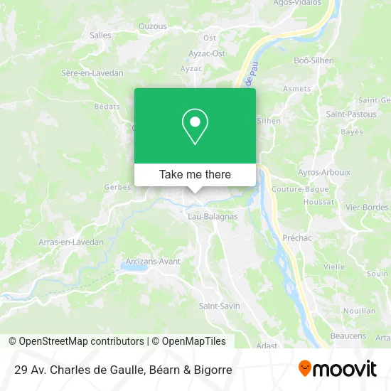 29 Av. Charles de Gaulle map