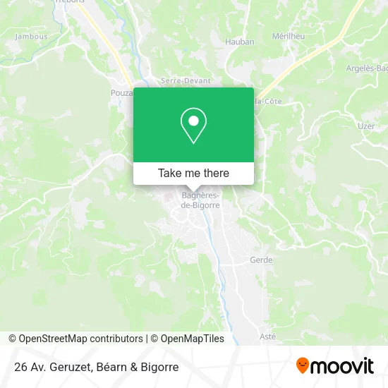 26 Av. Geruzet map