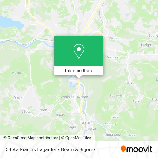 59 Av. Francis Lagardère map