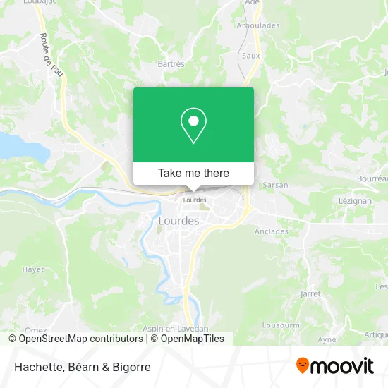 Hachette map