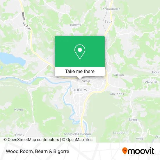 Wood Room map