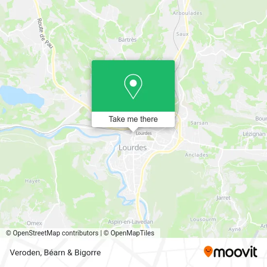 Veroden map