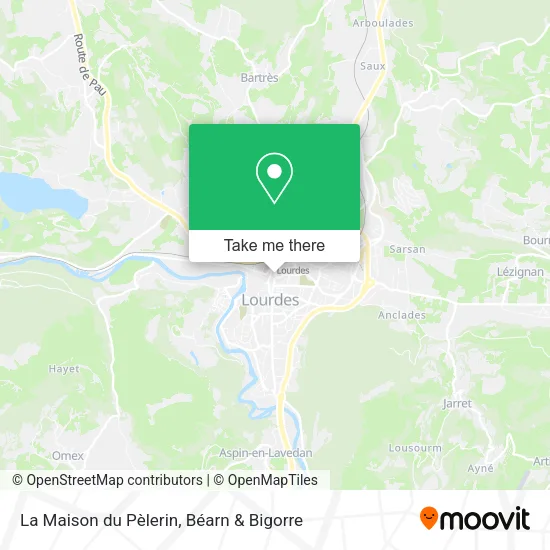 La Maison du Pèlerin map