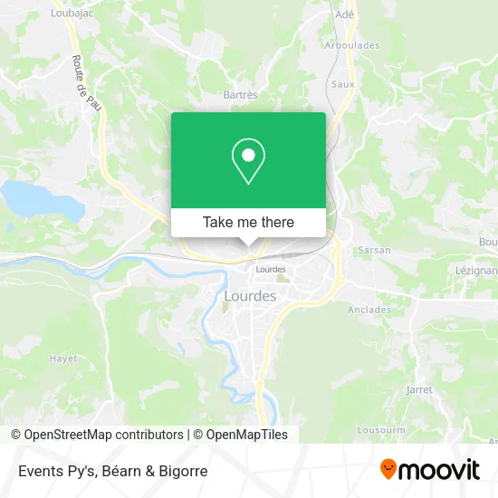 Events Py's map
