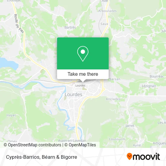 Cyprès-Barrios map