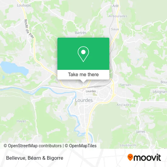 Bellevue map