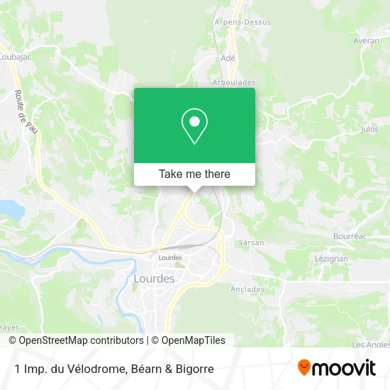 1 Imp. du Vélodrome map