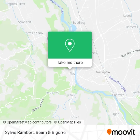 Sylvie Rambert map