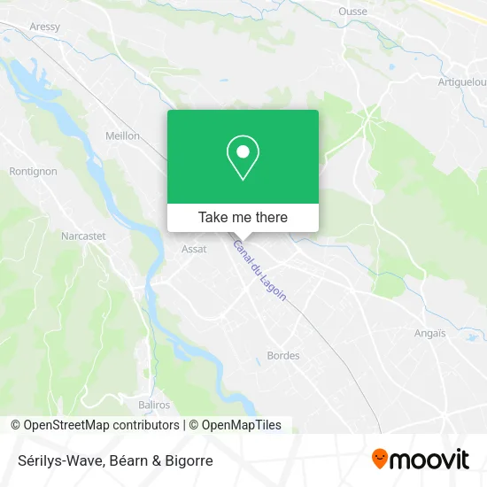 Sérilys-Wave map