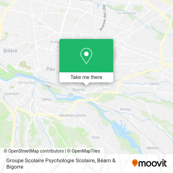 Groupe Scolaire Psychologie Scolaire map