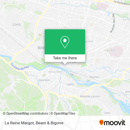 La Reine Margot map