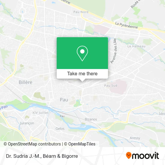 Dr. Sudria J.-M. map