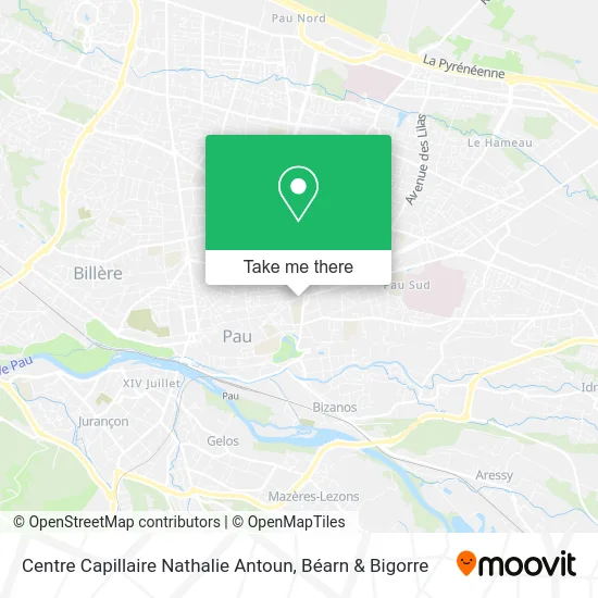 Centre Capillaire Nathalie Antoun map