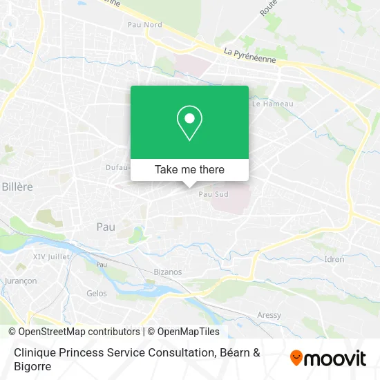 Clinique Princess Service Consultation map