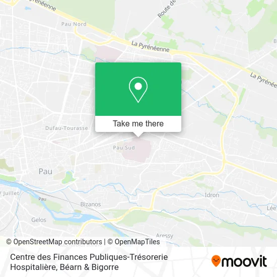 Centre des Finances Publiques-Trésorerie Hospitalière map