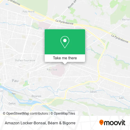 Amazon Locker-Bonsai map