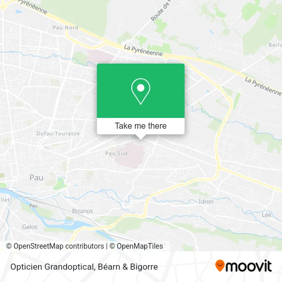 Opticien Grandoptical map