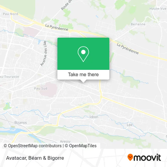 Avatacar map