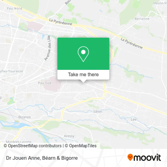 Dr Jouen Anne map