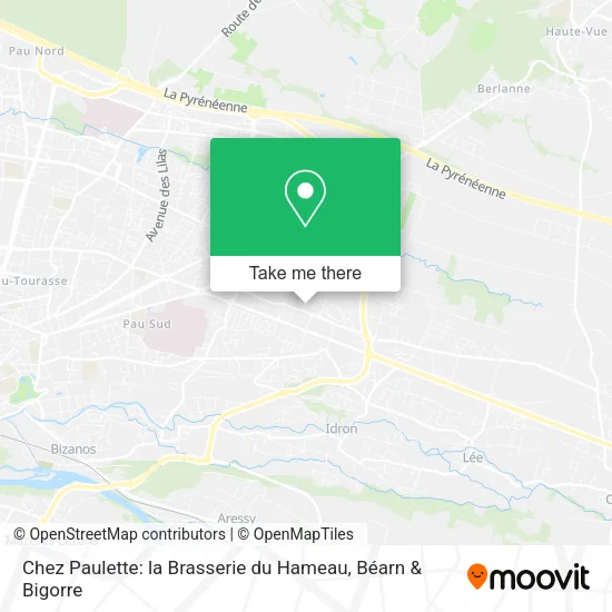 Chez Paulette: la Brasserie du Hameau map