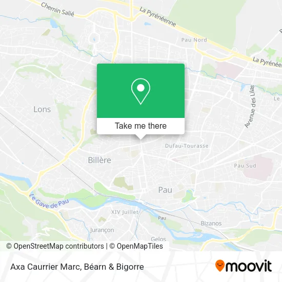 Axa Caurrier Marc map