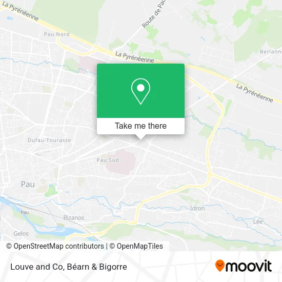 Louve and Co map