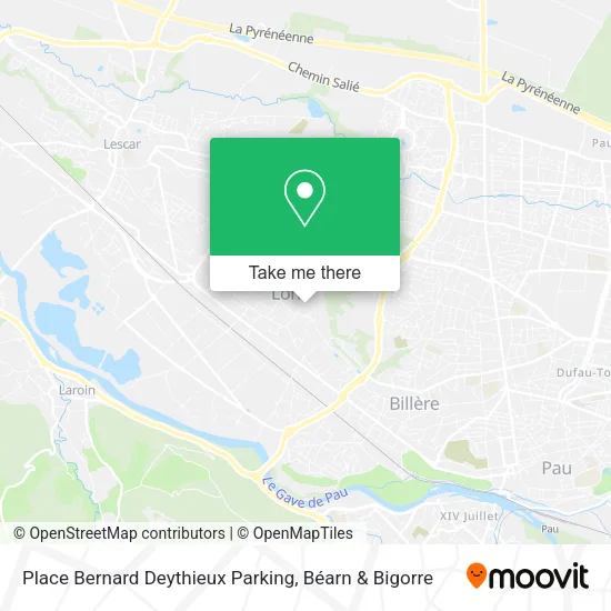 Place Bernard Deythieux Parking map