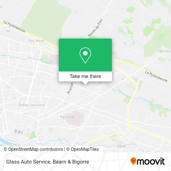 Glass Auto Service map