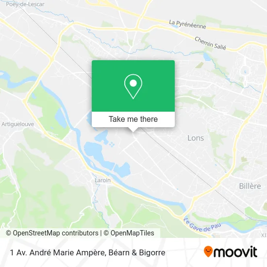 1 Av. André Marie Ampère map