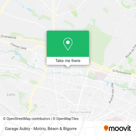 Garage Aubry - Motrio map