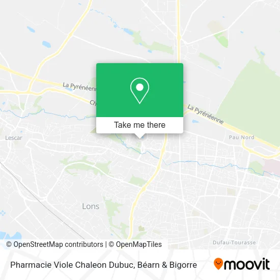 Pharmacie Viole Chaleon Dubuc map