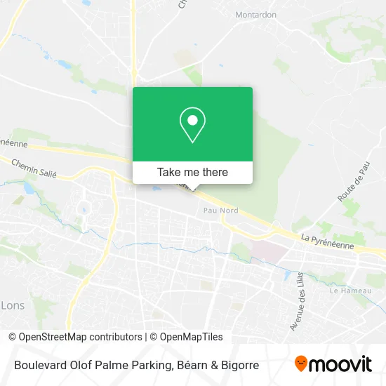 Boulevard Olof Palme Parking map