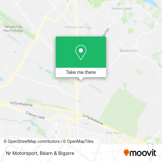 Nr Motorsport map