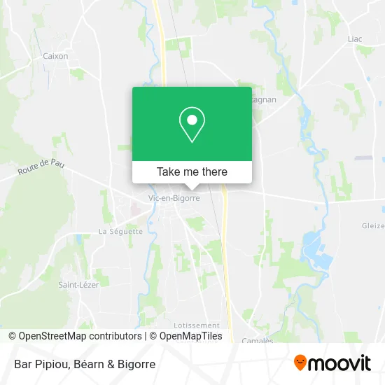 Bar Pipiou map